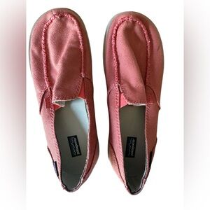 Patagonia Naked Maui Dragon Fruit Pink Slip On Hemp Shoes Women's Size 10